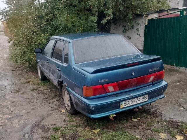 Синий ВАЗ 2115 Самара, объемом двигателя 1.7 л и пробегом 1 тыс. км за 715 $, фото 3 на Automoto.ua