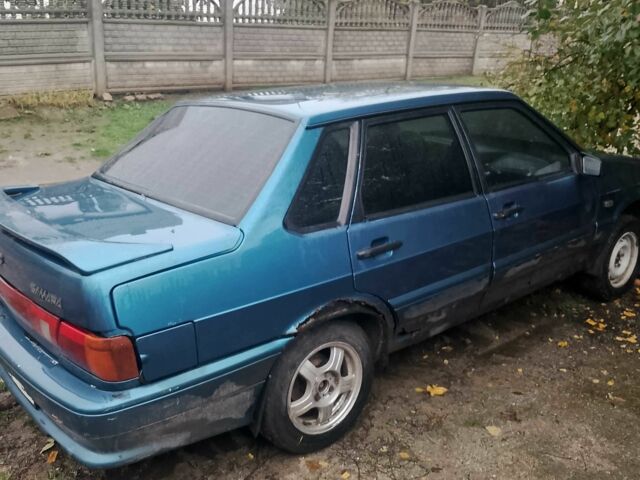 Синий ВАЗ 2115 Самара, объемом двигателя 1.7 л и пробегом 1 тыс. км за 715 $, фото 4 на Automoto.ua