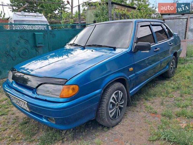 Синий ВАЗ 2115 Самара, объемом двигателя 1.5 л и пробегом 326 тыс. км за 1600 $, фото 6 на Automoto.ua