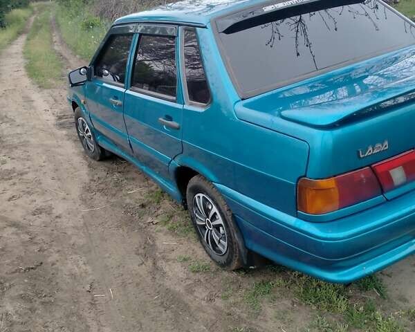 Синий ВАЗ 2115 Самара, объемом двигателя 1.5 л и пробегом 326 тыс. км за 1600 $, фото 20 на Automoto.ua