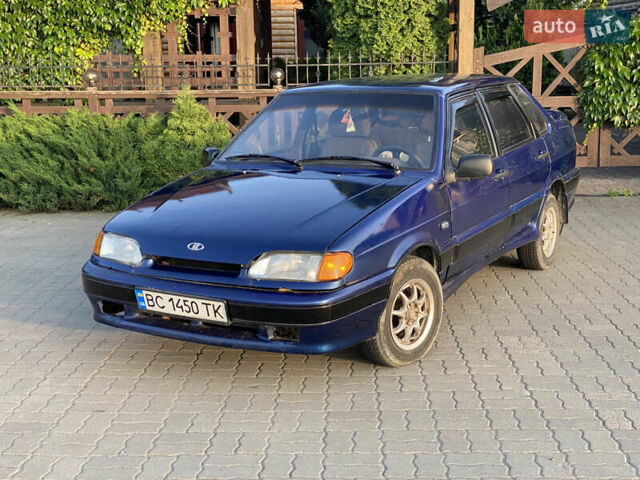 Синий ВАЗ 2115 Самара, объемом двигателя 1.5 л и пробегом 110 тыс. км за 1400 $, фото 7 на Automoto.ua