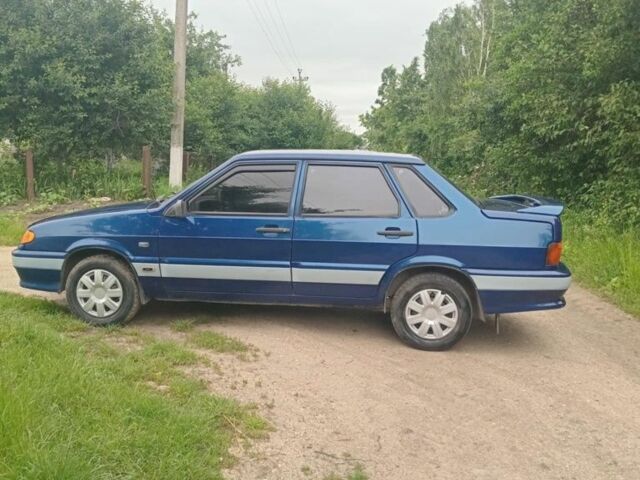 Синий ВАЗ 2115 Самара, объемом двигателя 0 л и пробегом 129 тыс. км за 1600 $, фото 1 на Automoto.ua