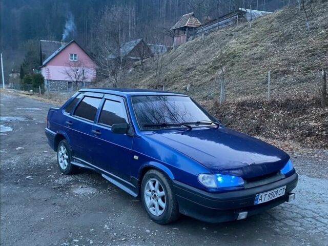 Синій ВАЗ 2115 Самара, об'ємом двигуна 1.5 л та пробігом 450 тис. км за 1100 $, фото 1 на Automoto.ua