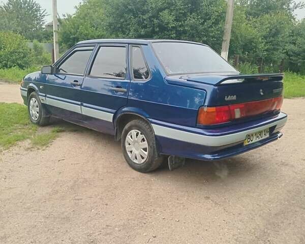 Синій ВАЗ 2115 Самара, об'ємом двигуна 1.5 л та пробігом 129 тис. км за 1500 $, фото 1 на Automoto.ua