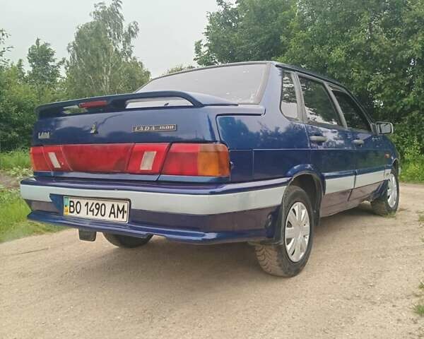 Синій ВАЗ 2115 Самара, об'ємом двигуна 1.5 л та пробігом 129 тис. км за 1500 $, фото 10 на Automoto.ua