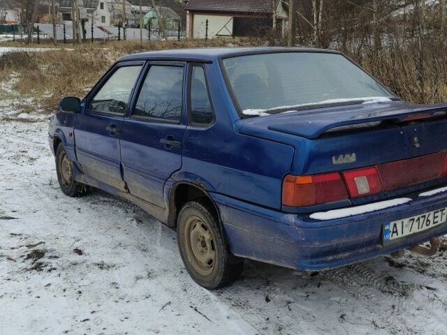 Синій ВАЗ 2115 Самара, об'ємом двигуна 1.5 л та пробігом 250 тис. км за 750 $, фото 5 на Automoto.ua