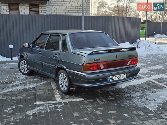 Синий ВАЗ 2115 Самара, объемом двигателя 1.5 л и пробегом 200 тыс. км за 1750 $, фото 3 на Automoto.ua