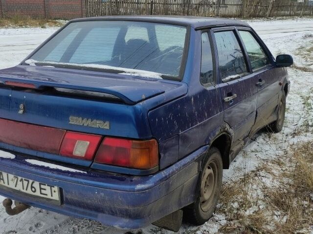 Синій ВАЗ 2115 Самара, об'ємом двигуна 1.5 л та пробігом 250 тис. км за 750 $, фото 4 на Automoto.ua