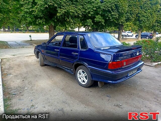 Синий ВАЗ 2115 Самара, объемом двигателя 1.5 л и пробегом 270 тыс. км за 750 $, фото 1 на Automoto.ua