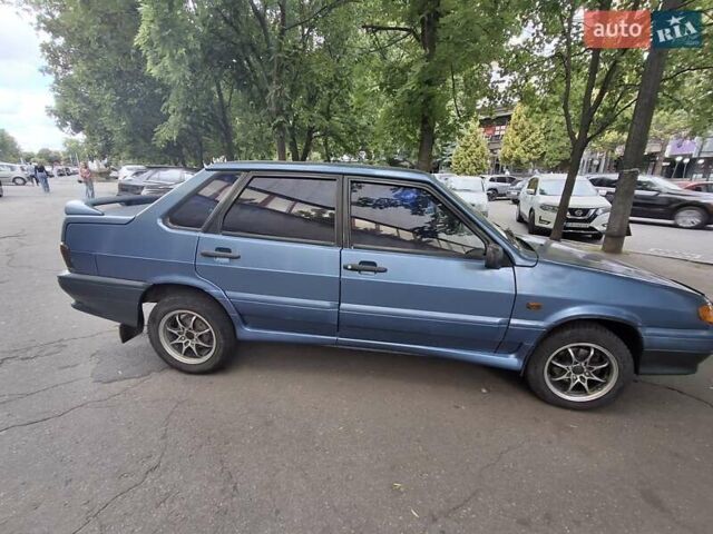 Синий ВАЗ 2115 Самара, объемом двигателя 1.6 л и пробегом 127 тыс. км за 2930 $, фото 2 на Automoto.ua