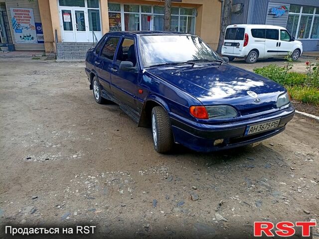 Синий ВАЗ 2115 Самара, объемом двигателя 1.5 л и пробегом 270 тыс. км за 750 $, фото 2 на Automoto.ua