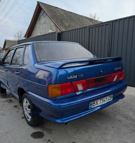 Синий ВАЗ 2115 Самара, объемом двигателя 1.5 л и пробегом 372 тыс. км за 1700 $, фото 4 на Automoto.ua