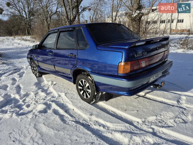 Синий ВАЗ 2115 Самара, объемом двигателя 1.5 л и пробегом 160 тыс. км за 1950 $, фото 3 на Automoto.ua