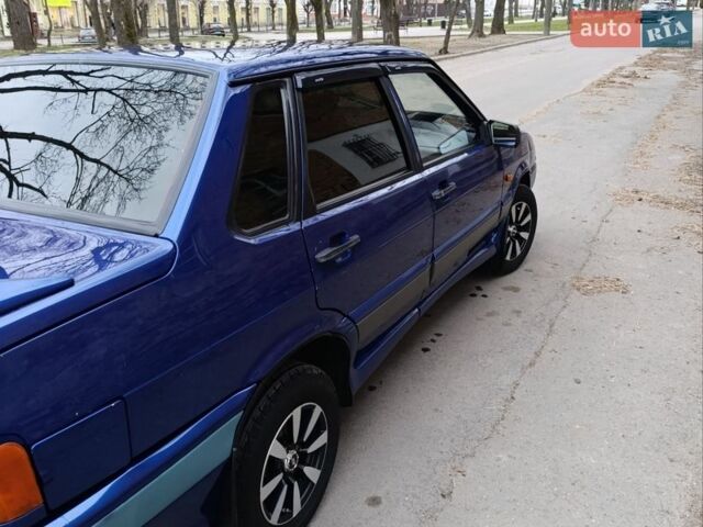 Синий ВАЗ 2115 Самара, объемом двигателя 1.5 л и пробегом 162 тыс. км за 2300 $, фото 8 на Automoto.ua
