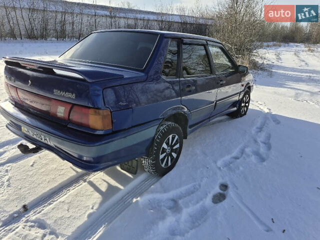 Синий ВАЗ 2115 Самара, объемом двигателя 1.5 л и пробегом 160 тыс. км за 1950 $, фото 4 на Automoto.ua