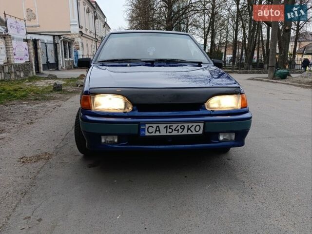 Синий ВАЗ 2115 Самара, объемом двигателя 1.5 л и пробегом 162 тыс. км за 2300 $, фото 6 на Automoto.ua