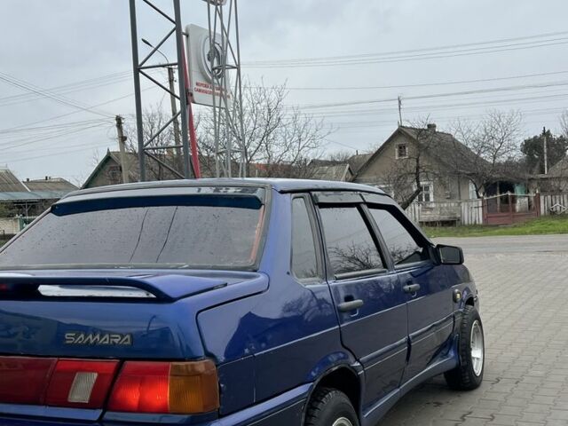 Синий ВАЗ 2115 Самара, объемом двигателя 1.6 л и пробегом 164 тыс. км за 1550 $, фото 5 на Automoto.ua