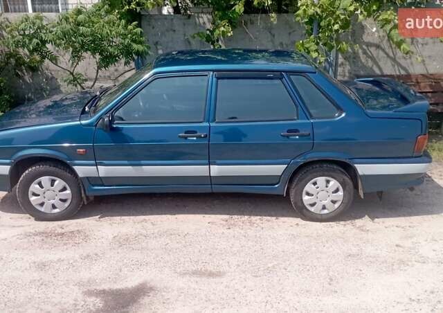 Синий ВАЗ 2115 Самара, объемом двигателя 1.5 л и пробегом 220 тыс. км за 1700 $, фото 4 на Automoto.ua