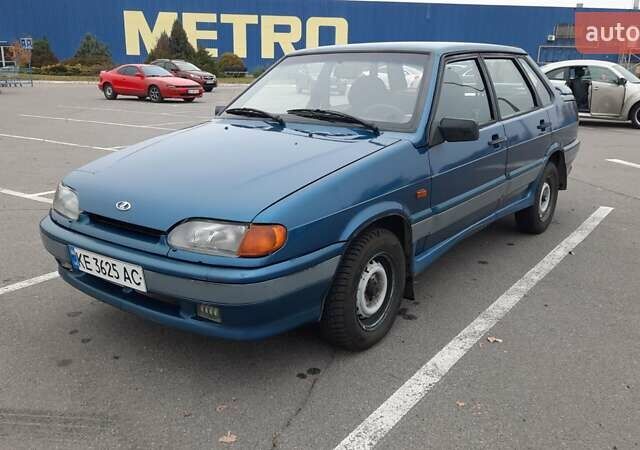 Синий ВАЗ 2115 Самара, объемом двигателя 1.5 л и пробегом 377 тыс. км за 1700 $, фото 2 на Automoto.ua