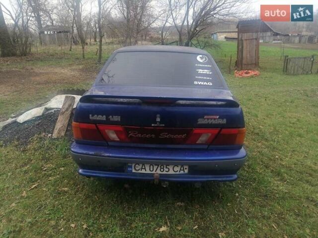 Синий ВАЗ 2115 Самара, объемом двигателя 0 л и пробегом 54 тыс. км за 1700 $, фото 2 на Automoto.ua