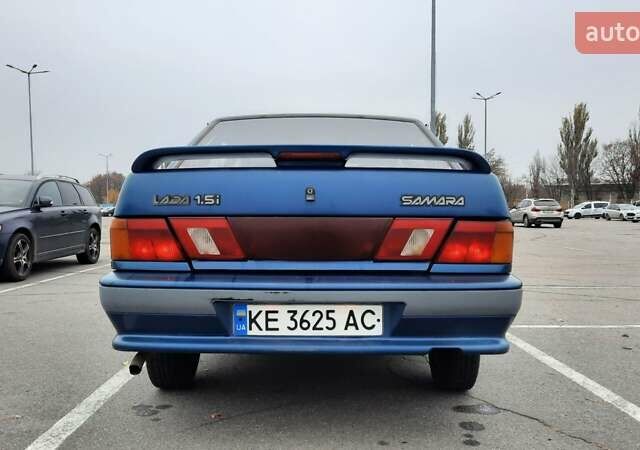 Синий ВАЗ 2115 Самара, объемом двигателя 1.5 л и пробегом 377 тыс. км за 1700 $, фото 7 на Automoto.ua