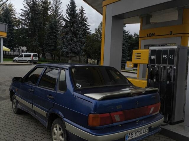 Синий ВАЗ 2115 Самара, объемом двигателя 1.6 л и пробегом 2 тыс. км за 1700 $, фото 2 на Automoto.ua