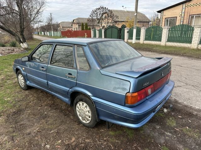 Синий ВАЗ 2115 Самара, объемом двигателя 1.5 л и пробегом 250 тыс. км за 1299 $, фото 5 на Automoto.ua