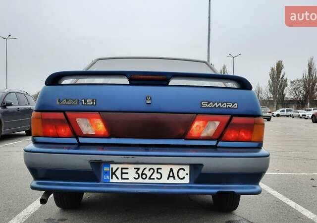 Синий ВАЗ 2115 Самара, объемом двигателя 1.5 л и пробегом 377 тыс. км за 1700 $, фото 8 на Automoto.ua