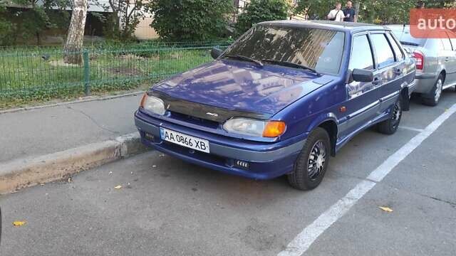 Синій ВАЗ 2115 Самара, об'ємом двигуна 1.5 л та пробігом 340 тис. км за 2000 $, фото 1 на Automoto.ua