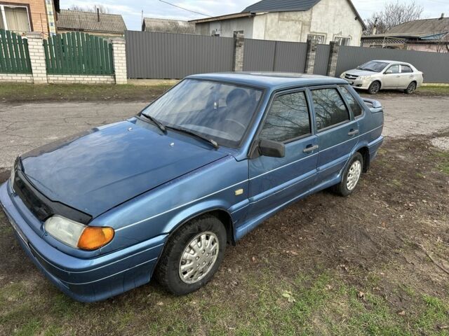 Синий ВАЗ 2115 Самара, объемом двигателя 1.5 л и пробегом 250 тыс. км за 1299 $, фото 1 на Automoto.ua