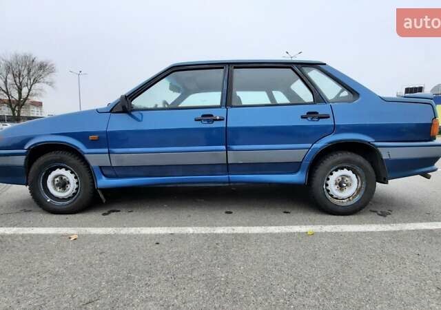 Синий ВАЗ 2115 Самара, объемом двигателя 1.5 л и пробегом 377 тыс. км за 1700 $, фото 3 на Automoto.ua
