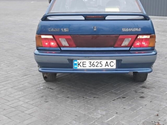 Синий ВАЗ 2115 Самара, объемом двигателя 1.5 л и пробегом 275 тыс. км за 1999 $, фото 3 на Automoto.ua