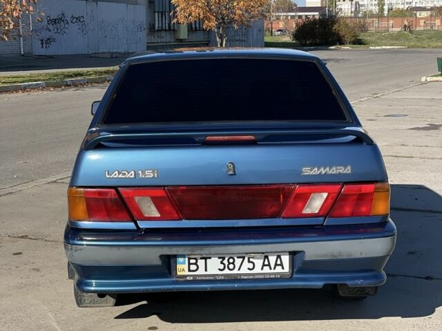 Синій ВАЗ 2115 Самара, об'ємом двигуна 1.5 л та пробігом 200 тис. км за 2300 $, фото 5 на Automoto.ua