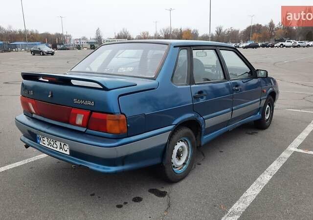 Синий ВАЗ 2115 Самара, объемом двигателя 1.5 л и пробегом 377 тыс. км за 1700 $, фото 5 на Automoto.ua