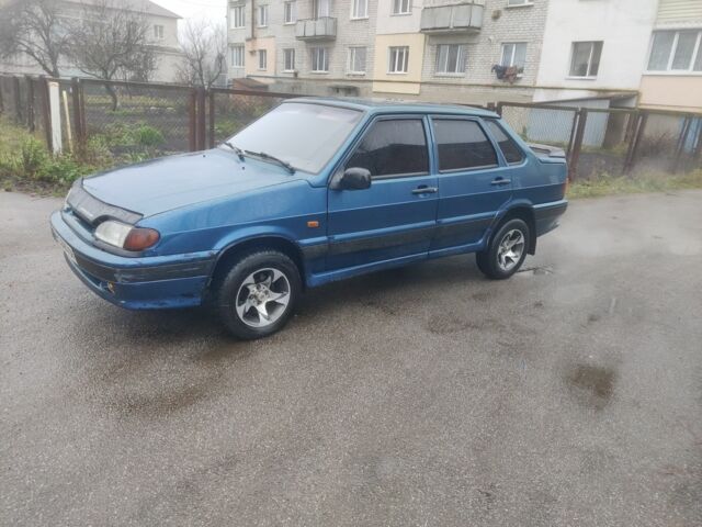 Синій ВАЗ 2115 Самара, об'ємом двигуна 1.5 л та пробігом 168 тис. км за 1400 $, фото 4 на Automoto.ua