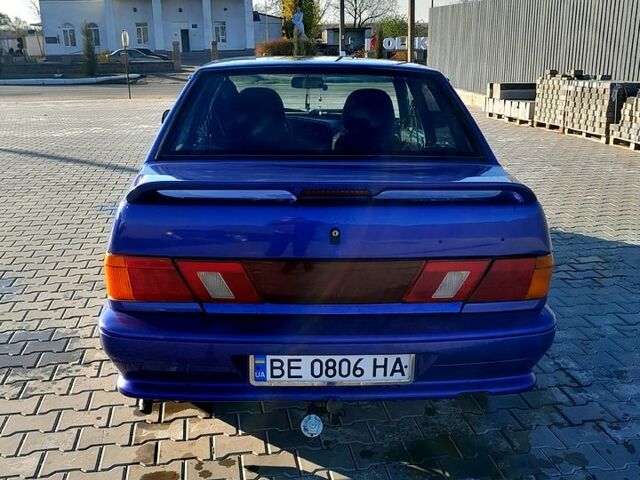 Синий ВАЗ 2115 Самара, объемом двигателя 1.5 л и пробегом 300 тыс. км за 1500 $, фото 2 на Automoto.ua