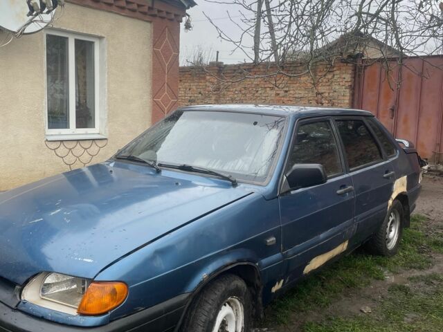 Синий ВАЗ 2115 Самара, объемом двигателя 1.5 л и пробегом 450 тыс. км за 437 $, фото 3 на Automoto.ua