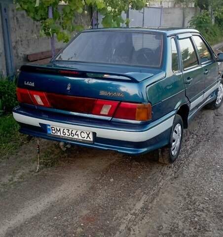 Синий ВАЗ 2115 Самара, объемом двигателя 1.5 л и пробегом 220 тыс. км за 1700 $, фото 6 на Automoto.ua