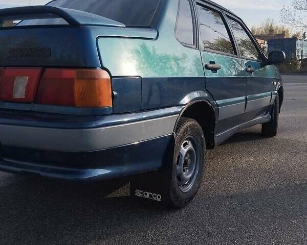 Синий ВАЗ 2115 Самара, объемом двигателя 0 л и пробегом 158 тыс. км за 1600 $, фото 1 на Automoto.ua