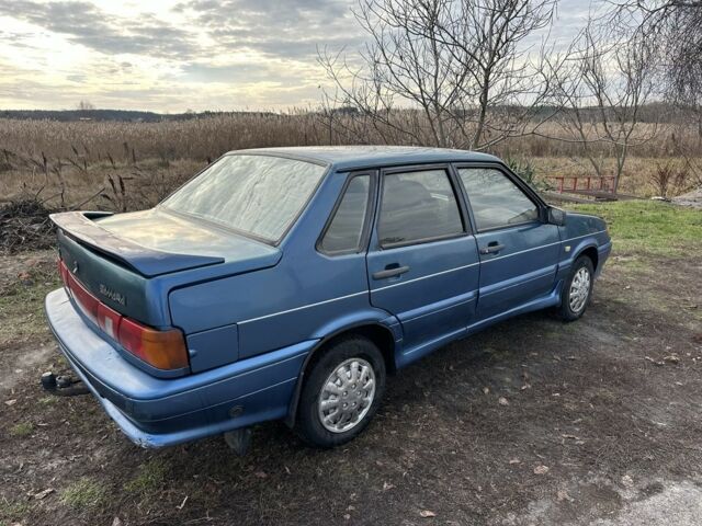 Синий ВАЗ 2115 Самара, объемом двигателя 1.5 л и пробегом 250 тыс. км за 1299 $, фото 4 на Automoto.ua