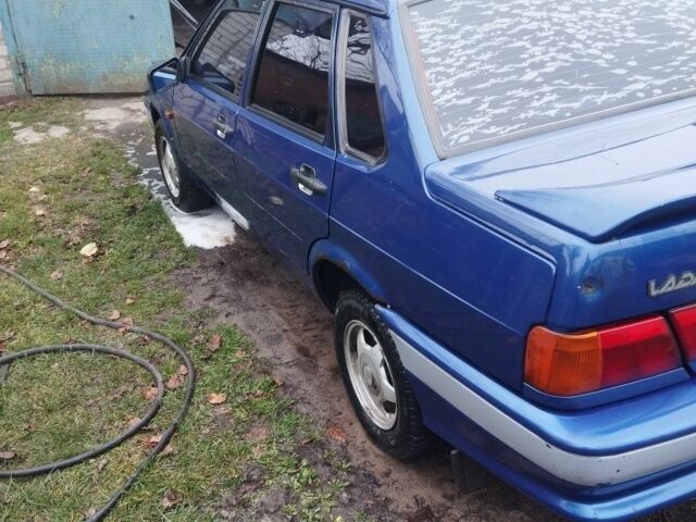 Синий ВАЗ 2115 Самара, объемом двигателя 1.5 л и пробегом 280 тыс. км за 1000 $, фото 2 на Automoto.ua