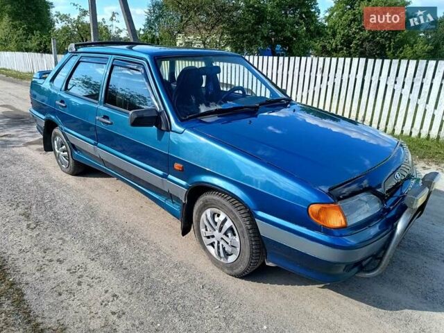 Синий ВАЗ 2115 Самара, объемом двигателя 1.5 л и пробегом 141 тыс. км за 2500 $, фото 17 на Automoto.ua