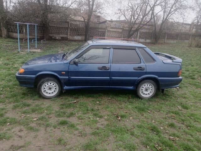 Синий ВАЗ 2115 Самара, объемом двигателя 1.5 л и пробегом 200 тыс. км за 2150 $, фото 1 на Automoto.ua