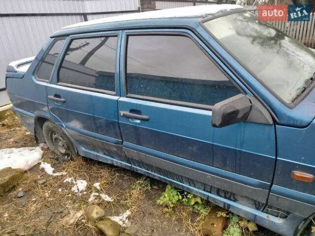 Синій ВАЗ 2115 Самара, об'ємом двигуна 1.6 л та пробігом 200 тис. км за 1100 $, фото 1 на Automoto.ua