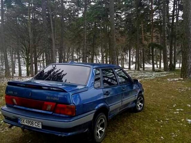 Синій ВАЗ 2115 Самара, об'ємом двигуна 1.5 л та пробігом 200 тис. км за 1100 $, фото 2 на Automoto.ua