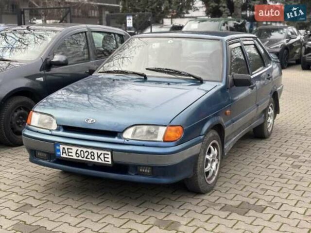 Синий ВАЗ 2115 Самара, объемом двигателя 1.5 л и пробегом 117 тыс. км за 2200 $, фото 1 на Automoto.ua