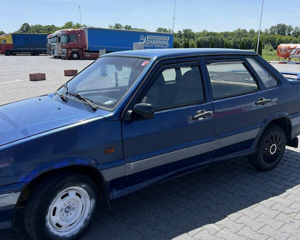 Синий ВАЗ 2115 Самара, объемом двигателя 1.5 л и пробегом 210 тыс. км за 1500 $, фото 5 на Automoto.ua