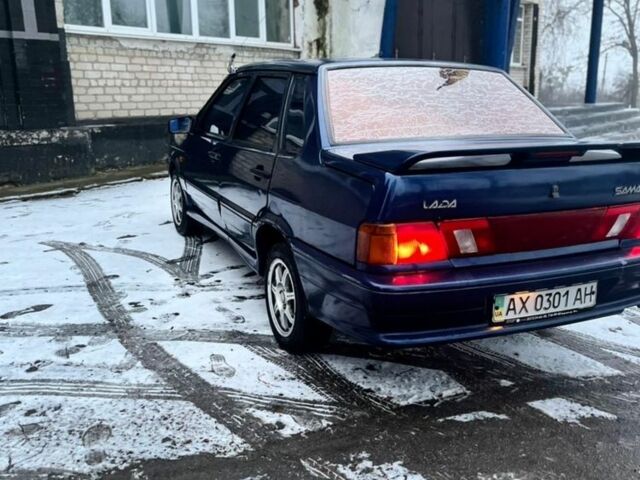 Синій ВАЗ 2115 Самара, об'ємом двигуна 1.5 л та пробігом 210 тис. км за 1750 $, фото 3 на Automoto.ua