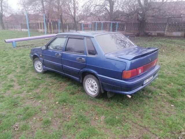 Синий ВАЗ 2115 Самара, объемом двигателя 1.5 л и пробегом 200 тыс. км за 2150 $, фото 2 на Automoto.ua