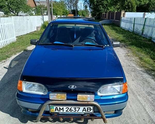 Синий ВАЗ 2115 Самара, объемом двигателя 1.5 л и пробегом 141 тыс. км за 2500 $, фото 3 на Automoto.ua